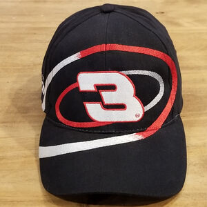 Vintage Dale Earnhardt Hat Snapback Swirl Circle Embroidered 90s NASCAR Race